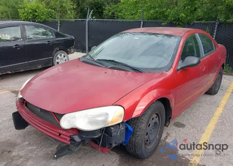 2004 Chrysler Sebring Lx из США, поврежденный, VIN 1C3EL46R74N127853